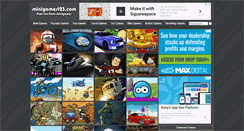 Desktop Screenshot of minigames123.com
